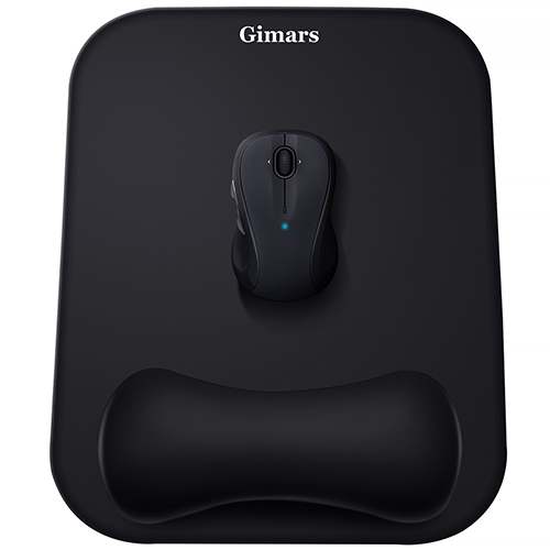 Gimars 20% Larger Smooth Ergonomic Mouse Pad Wrist Rest,Born for gaming